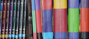 Image: Harry Potter DVDs and Books