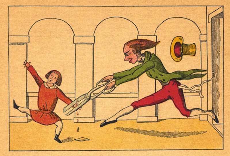 Original Illustration from Struwwelpeter