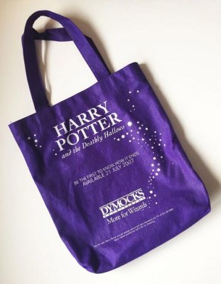 Image: Deathly Hallows Harry Potter Dymocks Bag