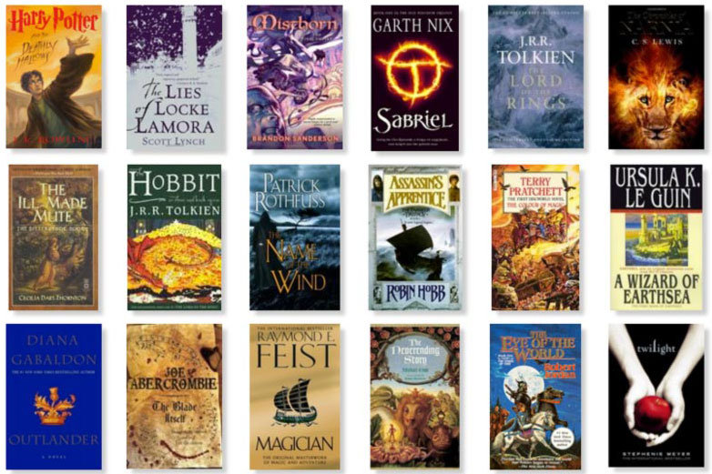 Image: Popular Fantasy Novels