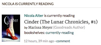 Image: Goodreads Currently Reading