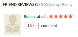 Image: Goodreads "Friend Reviews"