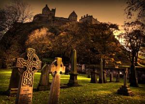 Image: Castle and Graveyard