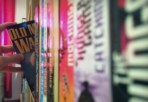 Image: Grabbing a Book