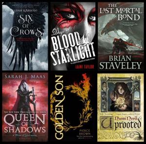 Book Covers: Favourite Books Read in 2016