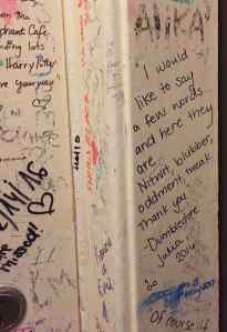 Graffiti: I would like to say a few words...