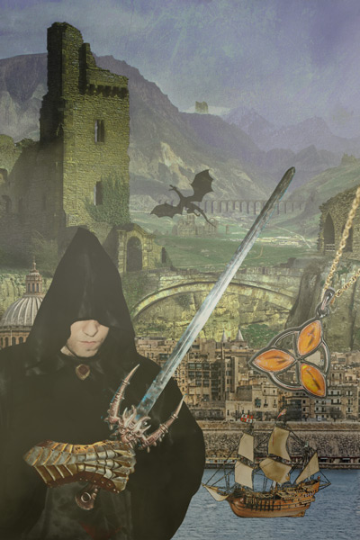 Cliche Fantasy Cover: Amulet