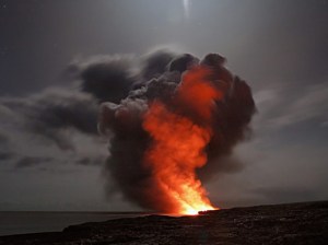Image: Smoking Fire on Horizon