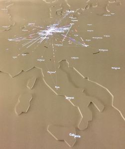 Image: Correspondence map of the Brothers Grimm