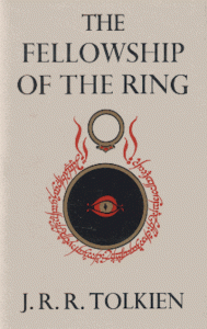 1st edition book cover: The Fellowship of the Ring