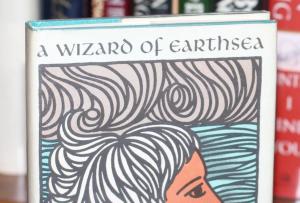 Image: Hardcover first edition, A Wizard of Earthsea