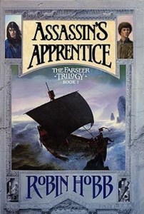 1st edition book cover: Assassin's Apprentice 1995